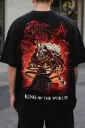 KING OF THE WORLD PRINT T-SHIRT