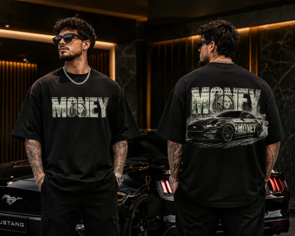 Money Printed t-shirt