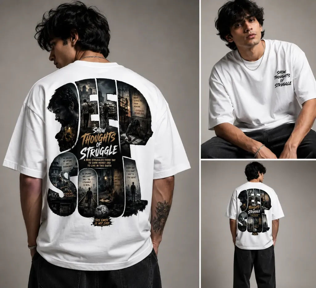 DEEP SOUL PRINTED T-SHIRT