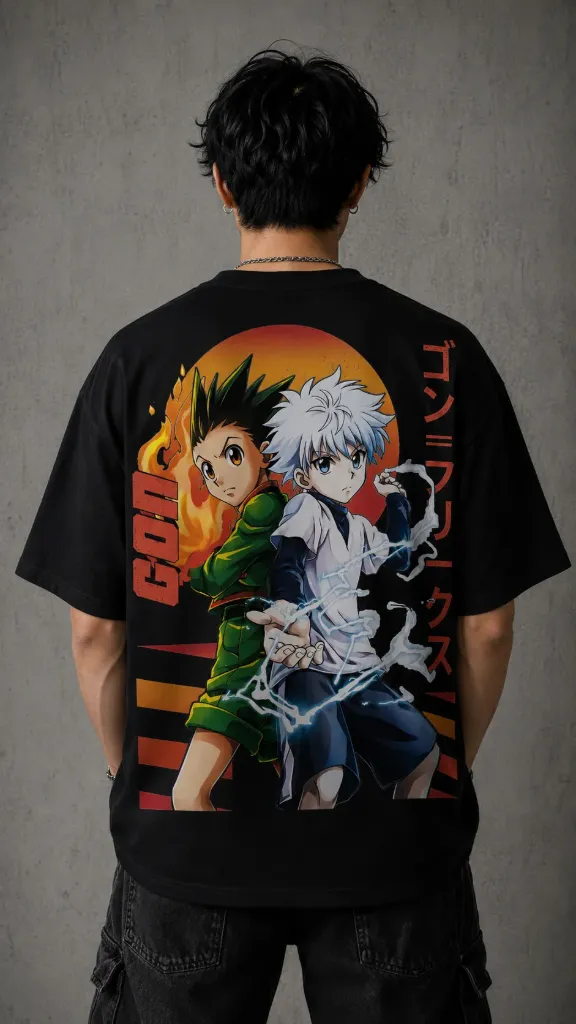 HUNTER X HUNTER OVERSIZED T-SHIRT